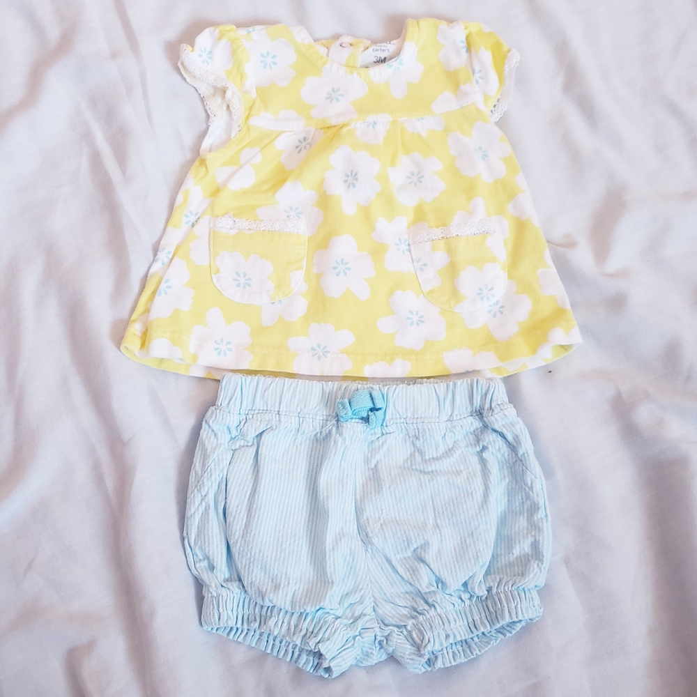 3 Month Girl Summer Outfit